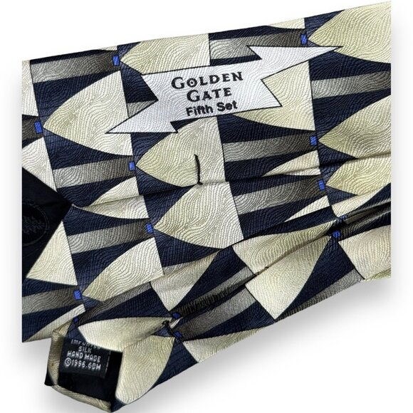 Grateful Dead The Golden Gate Fifth Set 100% Silk Mens Tie Multi Pattern - Picture 3 of 6